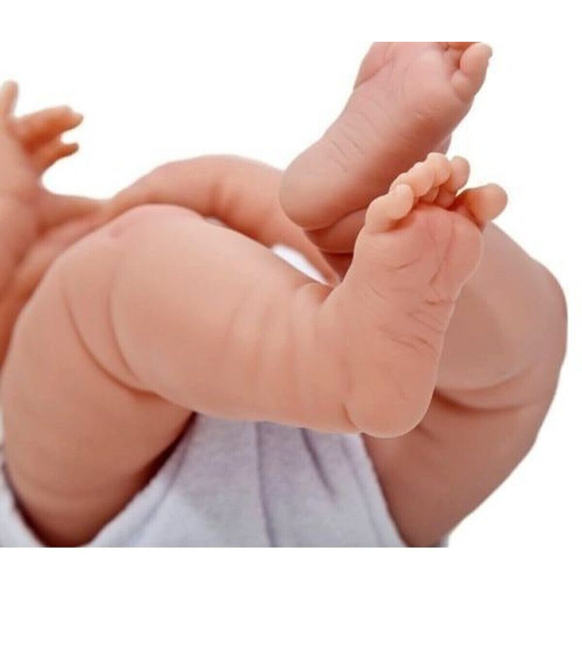 detalles de bebe reborn recien nacido vinilo