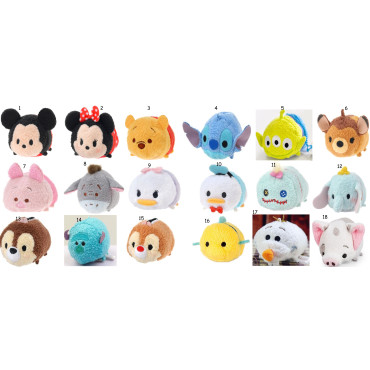 Peluches Tsum tsum de 9cm