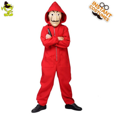 disfraz niños la casa de papel