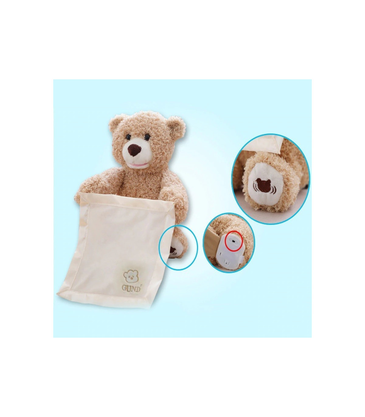 peluche cucu Peek A Boo