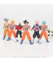 18 cm lote 6  figuras Dragon Ball Super Ultra instinto Goku Super Saiyan Rosa Goku negro Jiren PVC figura de acción Juguetes