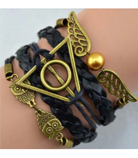 Pulsera cuero de Harry Potter