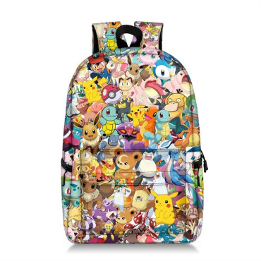 Mochilas pokemon altura de 47cm