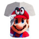 Camiseta manga corta mario bros