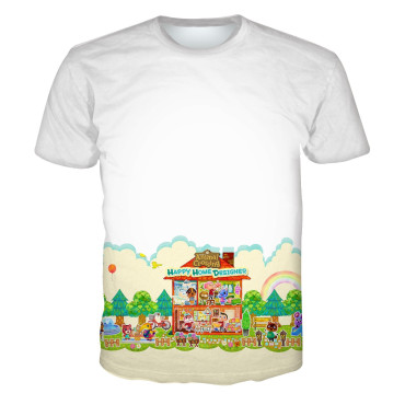Camiseta manga corta animal crossing