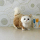 Peluches realistas gatos de pelo largo