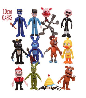12pcs/lot Five Nights At Freddy's Juguetes 4 Foxy Chica Bonnie Freddy
