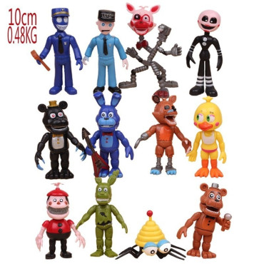 12pcs/lot Five Nights At Freddy's Juguetes 4 Foxy Chica Bonnie Freddy