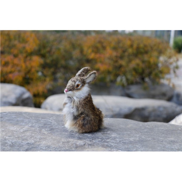Peluches realistas conejos levantados