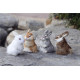 Peluches realistas conejos levantados