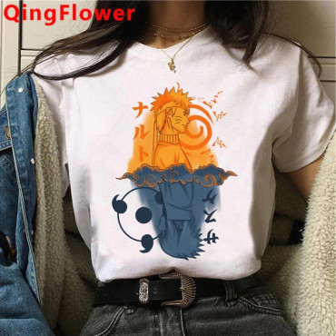 Camiseta manga corta fondo blanco Naruto
