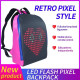 Mochila LED con aplicación para luces