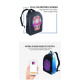 Mochila LED con aplicación para luces