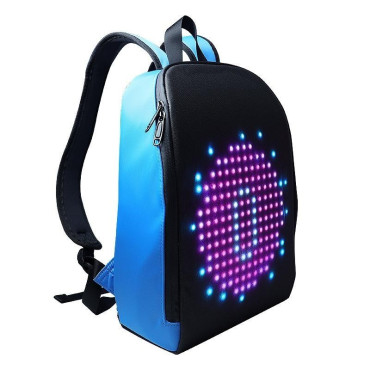 Mochila LED con aplicación para luces