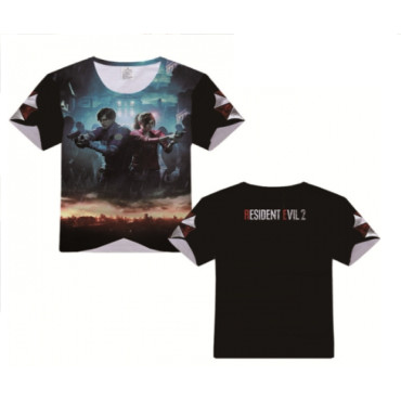 Camiseta manga corta resident evil