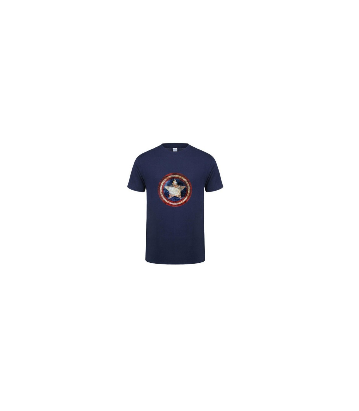 Camiseta manga corta capitán américa varios colores