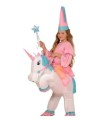 unicornio disfraz hinchable para niños y adultos