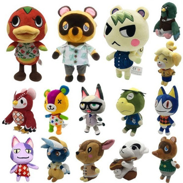 Peluches animal crossing