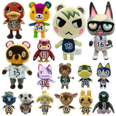 Peluches animal crossing