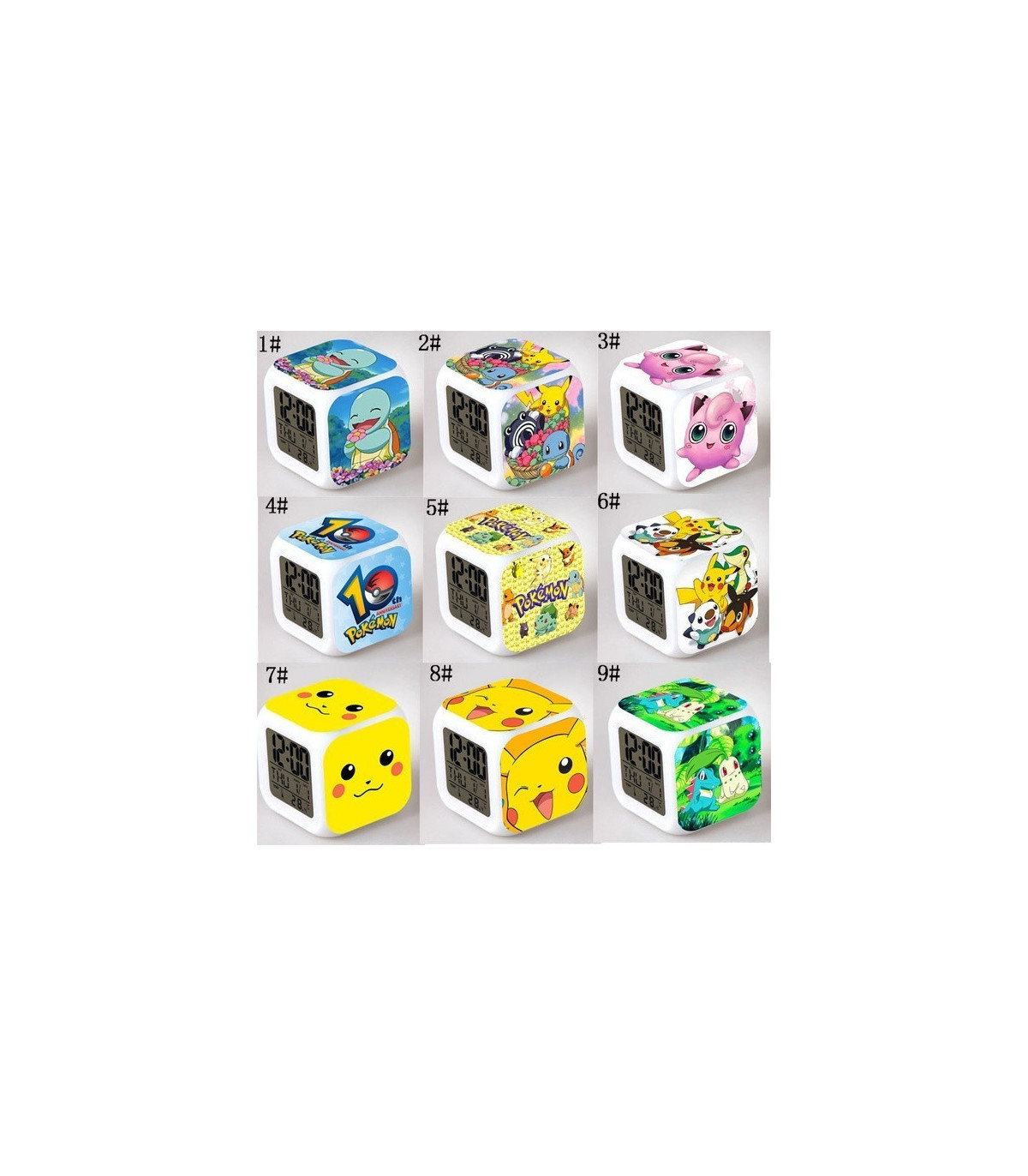 Inicio   Reloj despertador pokemon  Presentamos el reloj despertador para niños número 1 en albithinia: ¡el Pokemon Alarm Clock!