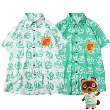 Camisas Tom Nook animal crossing dos colores