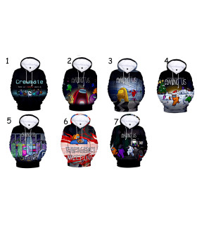 Nuevas sudaderas estampado Among Us