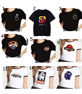 Camiseta manga corta Amon Us varios modelos