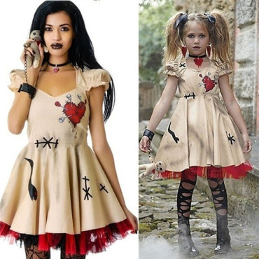 Inicio   Disfraz muñeca vudú halloween Disfraz muñeca vudú halloween
disponibles para entregas en 24-48h las tallas 120-130-140