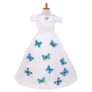 Disfraz cenicienta con mariposas