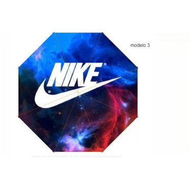 paraguas adulto plegable   personalizado nike