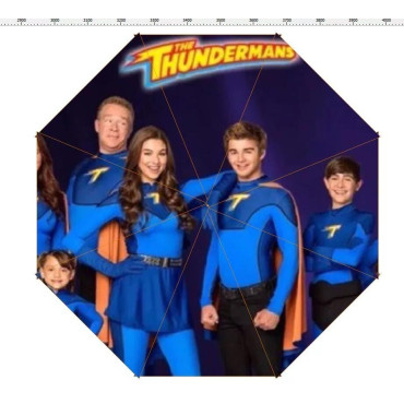 paraguas plegable los thundermans