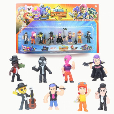 Inicio   lote de 8 figuras brawl stars con  Jessie, Brock, Poco, Mortis, lote de 8 figuras bral stars con  Jessie, Brock, Poco, 
