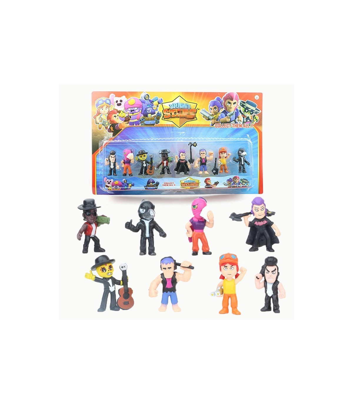 Inicio   lote de 8 figuras brawl stars con  Jessie, Brock, Poco, Mortis, lote de 8 figuras bral stars con  Jessie, Brock, Poco, 
