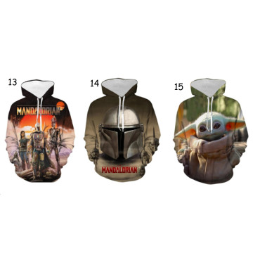 Sudaderas con capucha baby yoda the mandalorian