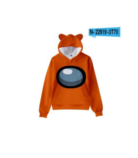 Sudadera con orejas among us