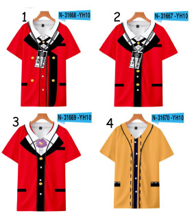 Camiseta manga corta uniforme kakegurui