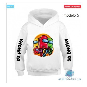 Sudaderas among us nuevos modelos