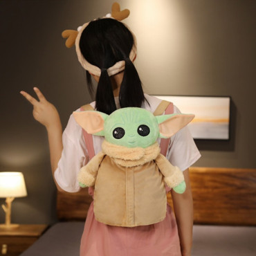 Mochila tipo peluche baby yoda the mandalorian star wars