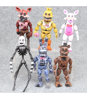 lotye de 6 figuras de five nights and freddie