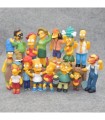 Lote 14 figuras de los Simpsons