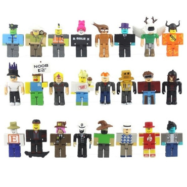 Inicio   Lote 24 figuras ROBLOX Lote 24 figuras ROBLOX, muñecos de 7cm.
solo disponible 1  lote para entrega en 24-48h 

