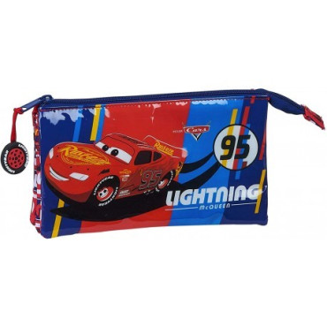 Estuche portatodo triple de Cars 'Racing Block'