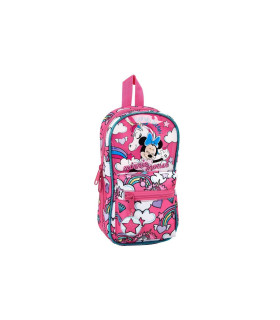 Plumier mochila con 4 portatodos llenos de Minnie Mouse 'Unicorns'