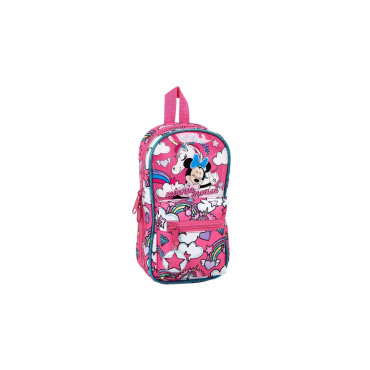Plumier mochila con 4 portatodos llenos de Minnie Mouse 'Unicorns'