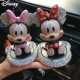 Decoración de coche Disney Mickey Minnie accesorios nuevo coche de moda