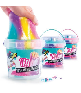 SUPER CUBO SLIME CON DECORACIONES