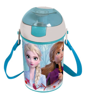 Botella cantimplora robot pop up 450ml de Frozen II 'Blue Forest' 