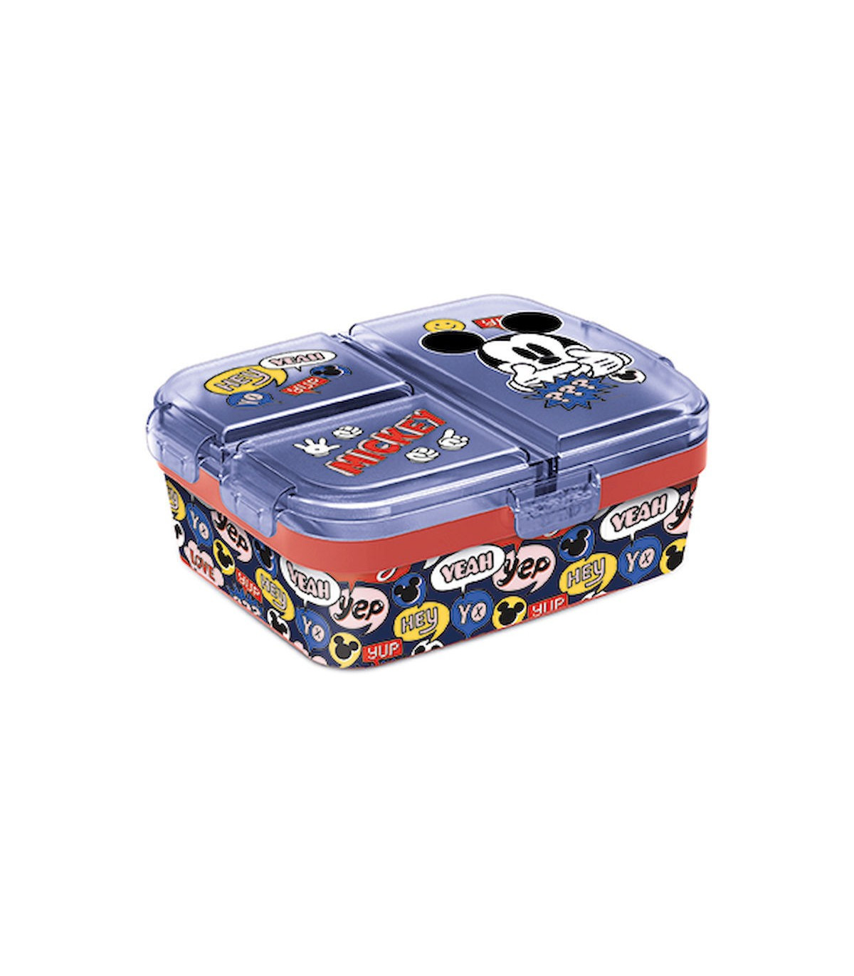MICKEY   Sandwichera multiple compartimentos grande xl de Mickey Mouse 'It´S A Thing' Sandwichera multiple compartimentos grande