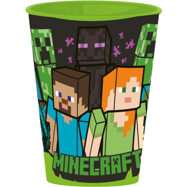 Vaso easy pequeño 260ml de Minecraft 