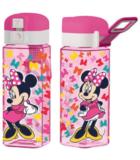 Botella cantimplora robot con cierre 550ml de Minnie Mouse 'So Edgy Bows' 